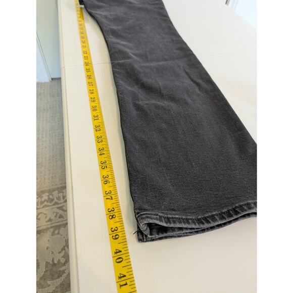Levi’s Superlow Bootcut Low Rise Faded Black Stretch Denim Jeans Women Size 29 - Picture 11 of 14